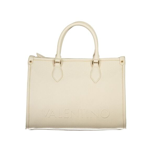 Mario Valentino Beige Polyurethane Women Women's Handbag